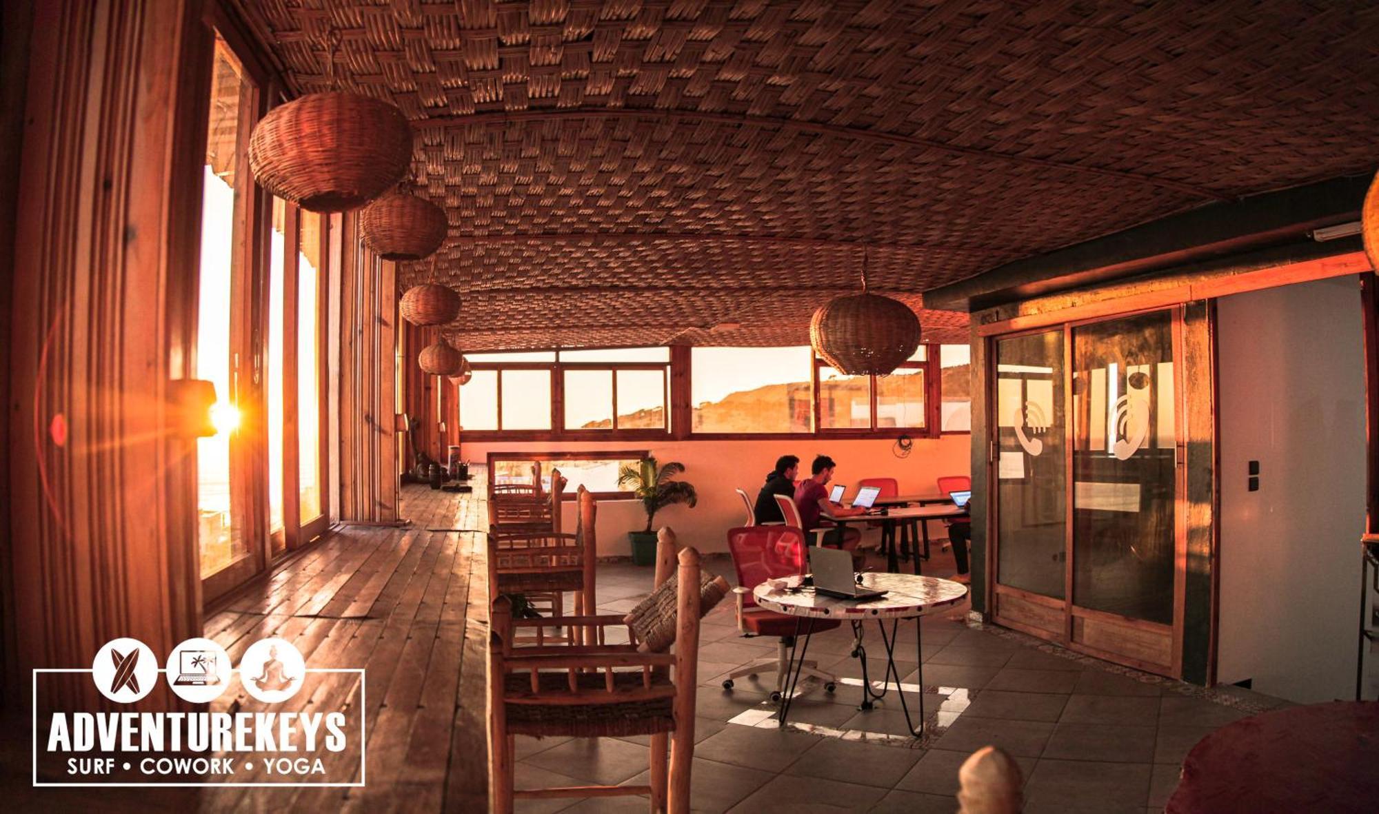 Adventurekeys Surf Yoga Cowork Taghazout Exterior foto